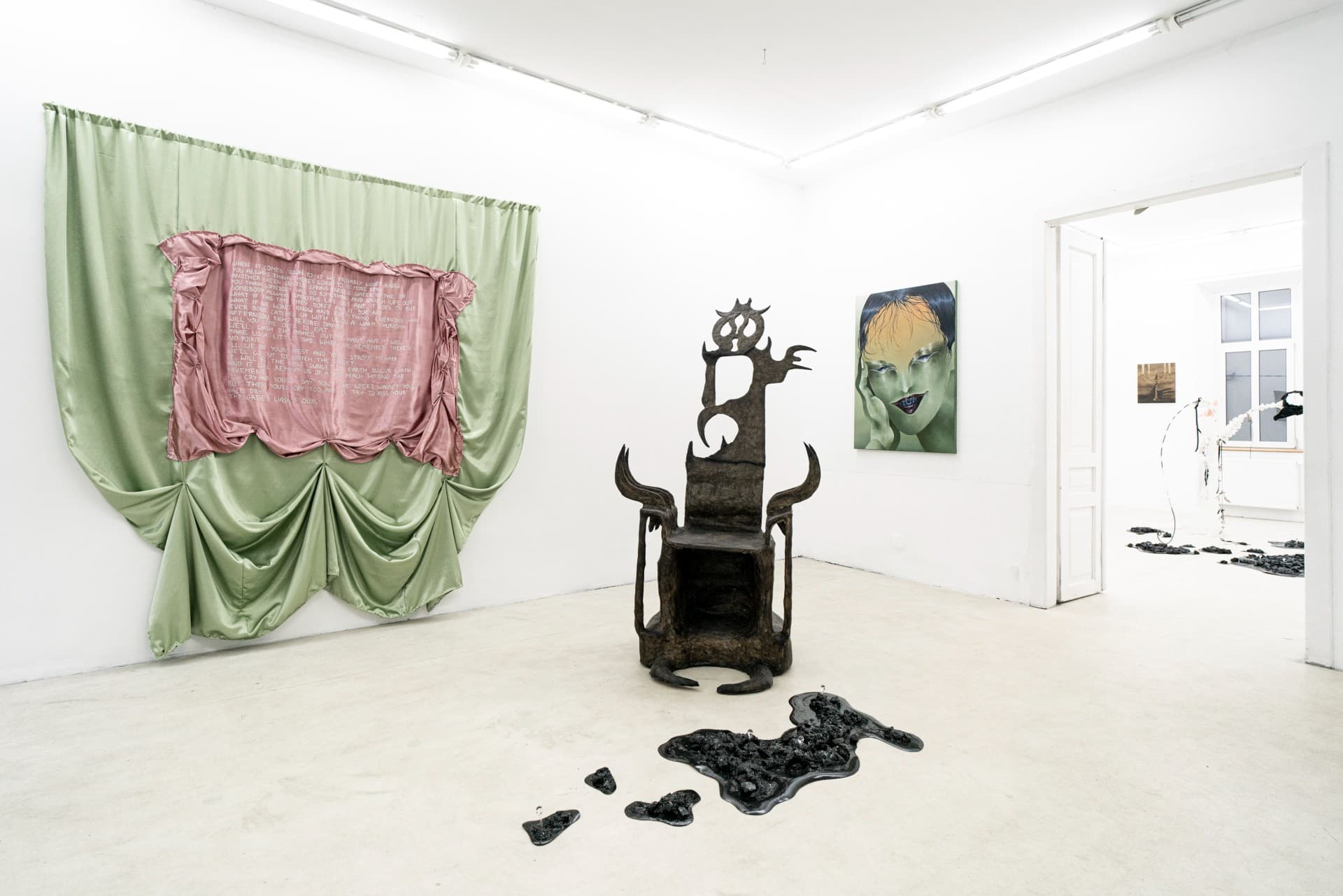 When Doors Close, Walls Rise exhibition view